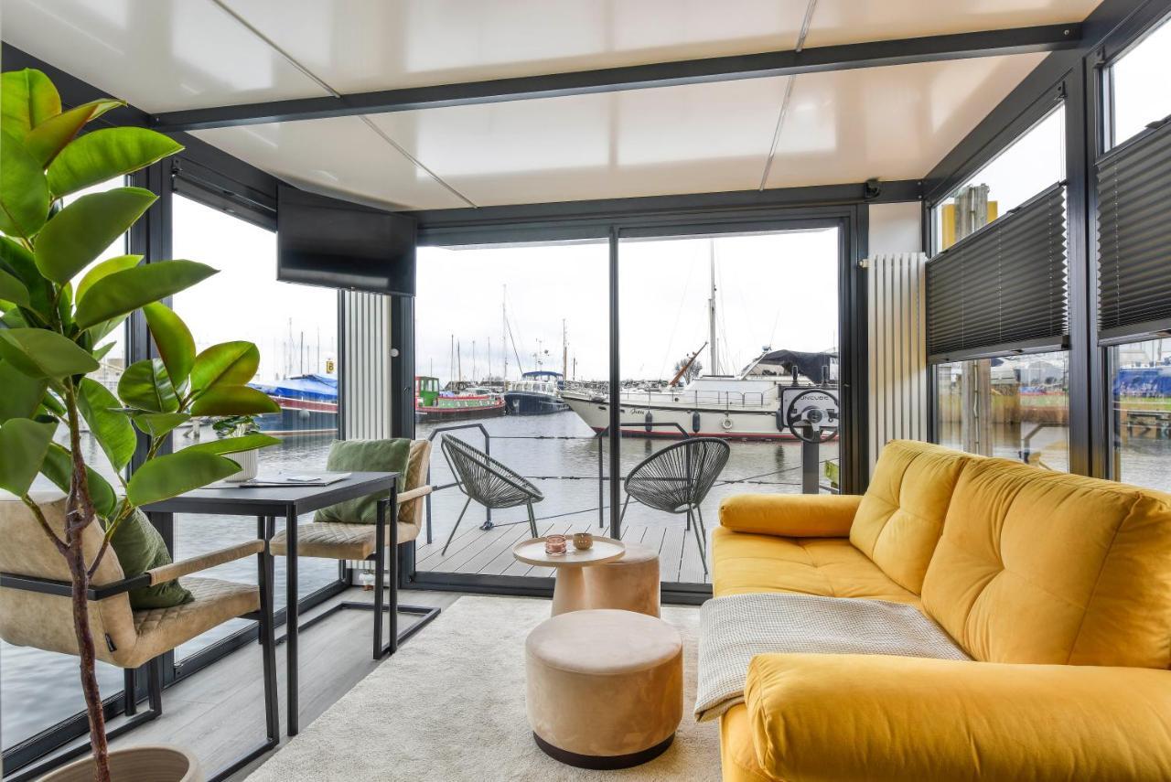 Cosy Tiny Houseboats Near Beach And Restaurants By Weltevreden Experience เซโวลเดอ ภายนอก รูปภาพ