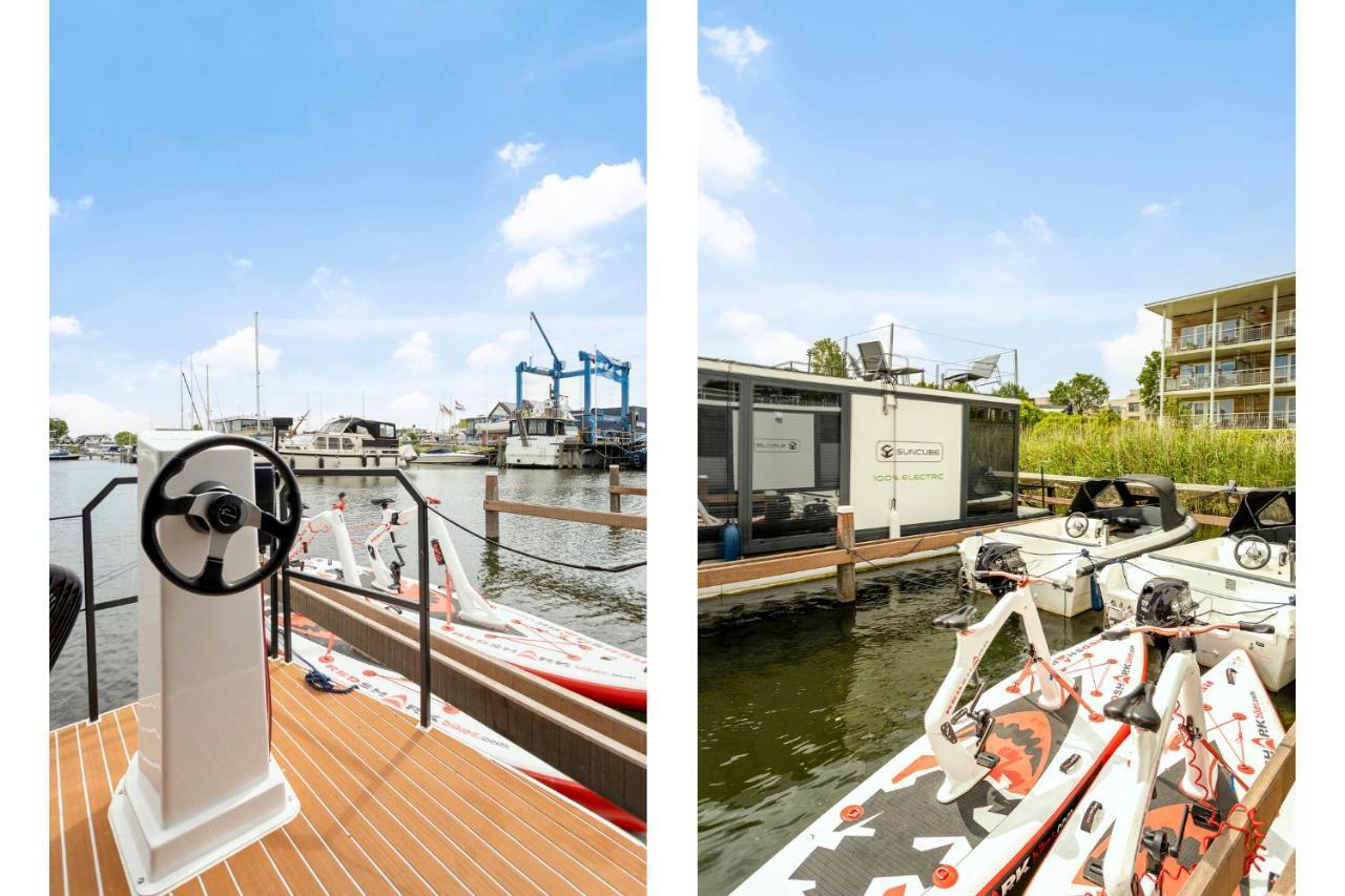 Cosy Tiny Houseboats Near Beach And Restaurants By Weltevreden Experience เซโวลเดอ ภายนอก รูปภาพ