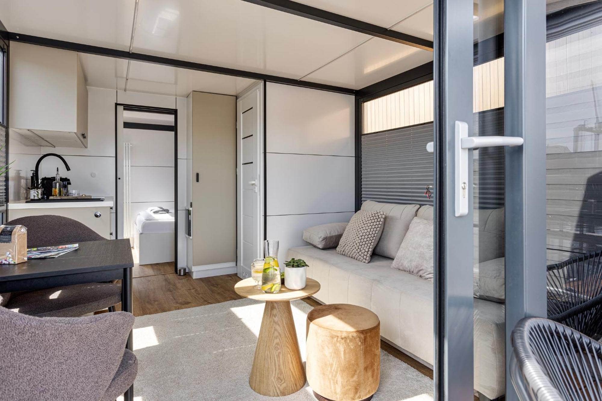 Cosy Tiny Houseboats Near Beach And Restaurants By Weltevreden Experience เซโวลเดอ ภายนอก รูปภาพ