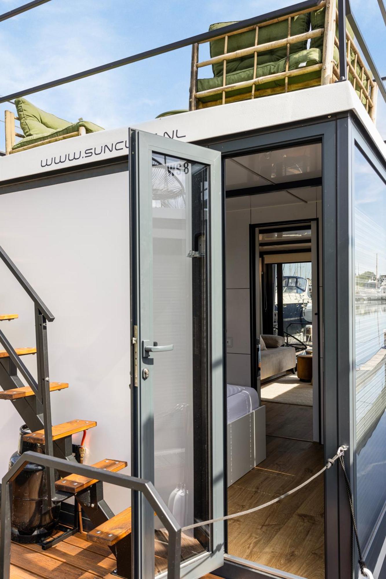 Cosy Tiny Houseboats Near Beach And Restaurants By Weltevreden Experience เซโวลเดอ ภายนอก รูปภาพ