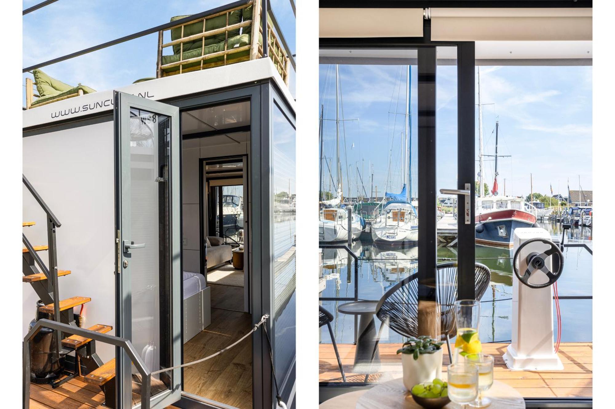 Cosy Tiny Houseboats Near Beach And Restaurants By Weltevreden Experience เซโวลเดอ ภายนอก รูปภาพ