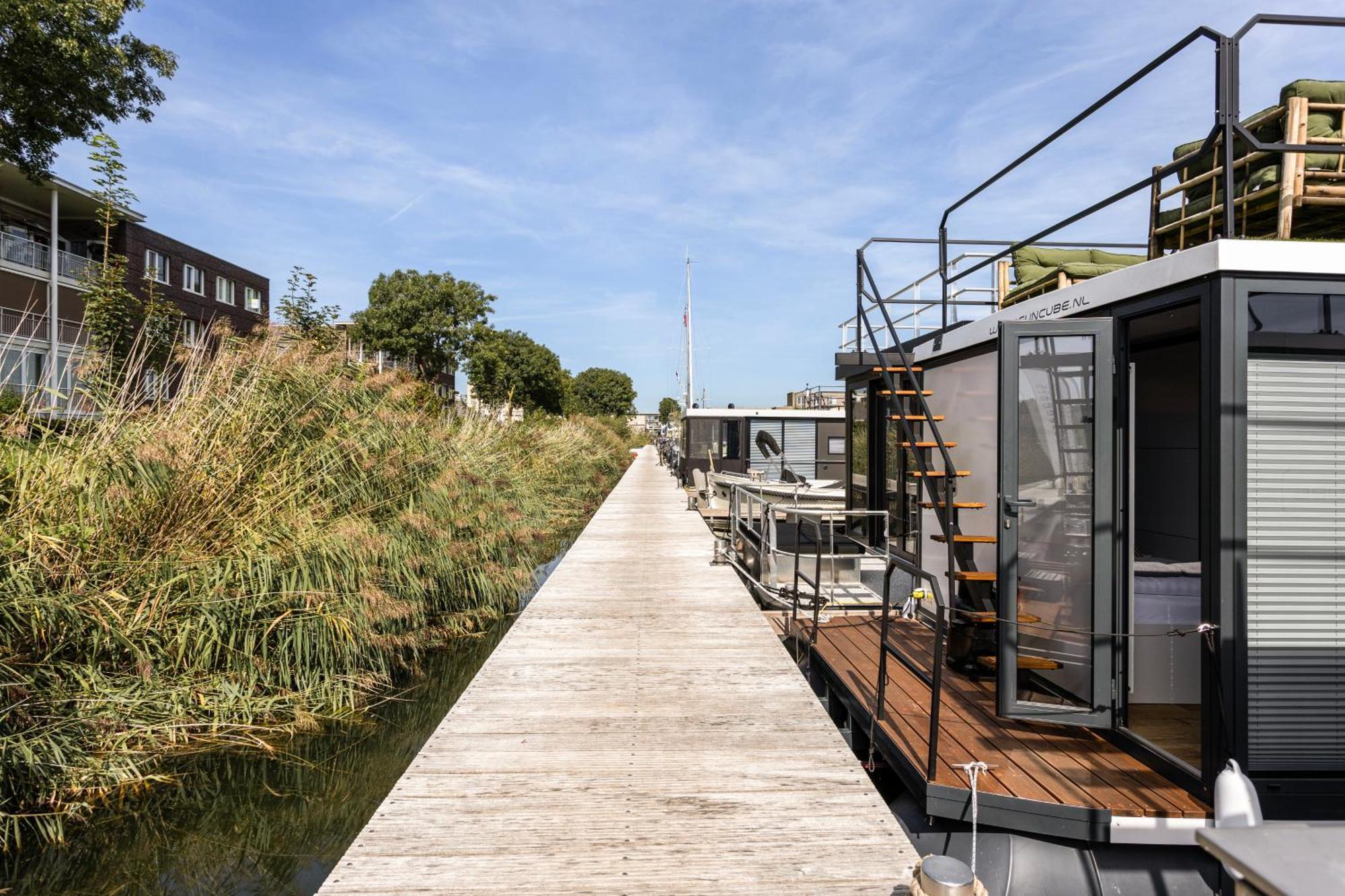 Cosy Tiny Houseboats Near Beach And Restaurants By Weltevreden Experience เซโวลเดอ ภายนอก รูปภาพ